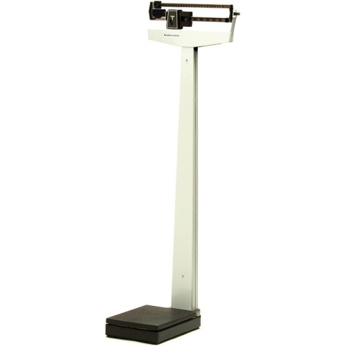 Health o meter Professional Mechanical Beam Scale, White