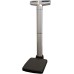 Health o meter Digital Professional Waist High Beam Scale, Silver