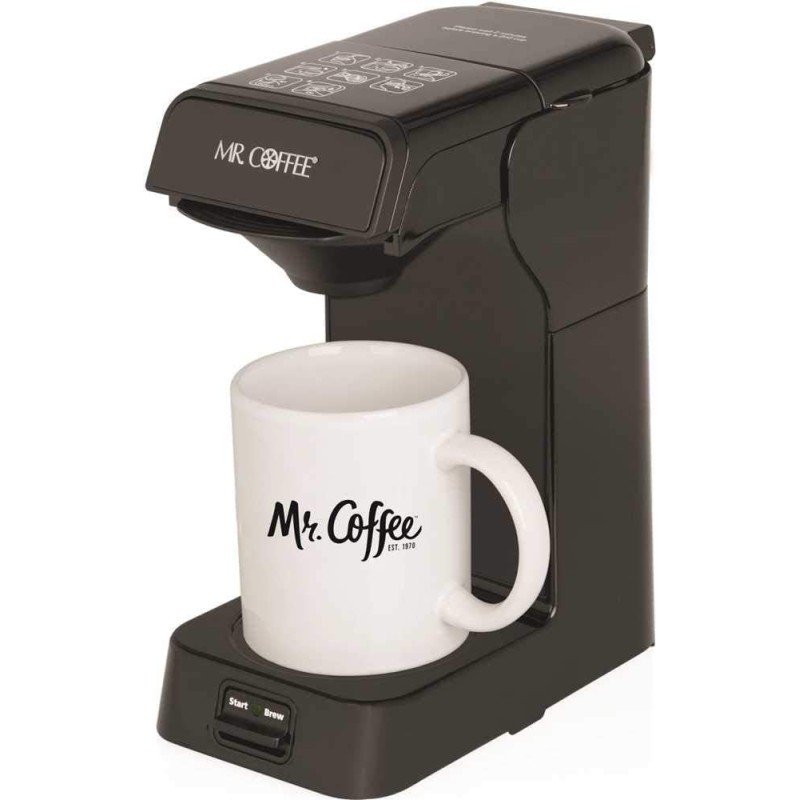 Mr. Coffee Single Serve Coffeemaker, Black