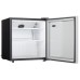 Danby 1.6 cu. ft. Compact Glass Door Fridge in Platinum