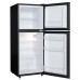 Danby 4.7 cu. ft. 2-door Compact Fridge in Black Stainless Steel