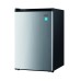 Danby 4.5 cu. ft. Compact Fridge with True Freezer in Stainless Steel