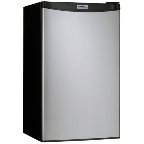 Danby Designer 3.2 cu. ft. Compact Fridge in Stainless Steel