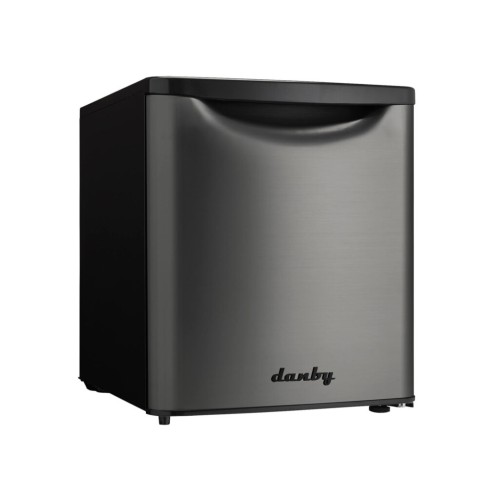 Danby 1.6 cu. ft. Compact Fridge in Black Stainless Steel