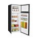 Danby 7.4 cu. ft. Apartment Size Fridge Top Mount in Stainless Steel