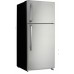 Danby 18.1 cu. ft. Apartment Size Fridge Top Mount in Stainless Steel