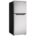 Danby 11.6 cu. ft. Apartment Size Fridge Top Mount in Stainless Steel