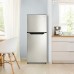 Danby 10.0 cu. ft. Apartment Size Fridge Top Mount in Stainless Steel