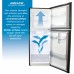 Danby 7.0 cu. ft. Apartment Size Fridge Top Mount in Stainless Steel