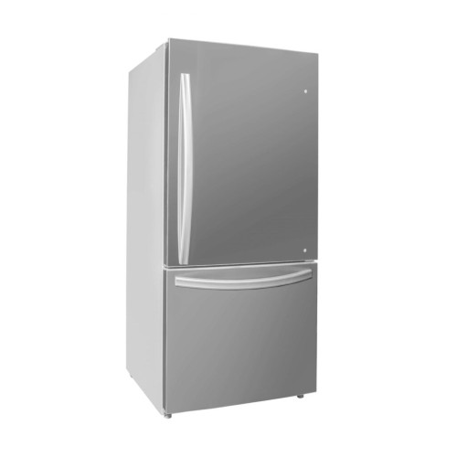 Danby Designer 18.7 cu. ft. Apartment Fridge Bottom Mount in Stainless Steel