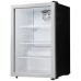 Danby 2.6 cu. ft. Compact Glass Door Fridge in Platinum