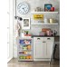 Danby 2.6 cu. ft. Compact Glass Door Fridge in Platinum