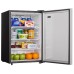 Danby 2.6 cu. ft. Compact Glass Door Fridge in Platinum