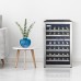 Danby Designer 38 Bottle Free-Standing Wine Cooler in Black Stainless Steel