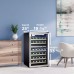 Danby Designer 38 Bottle Free-Standing Wine Cooler in Black Stainless Steel