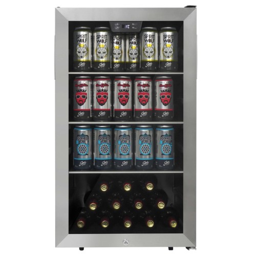 Danby 4.5 cu. ft. Free-Standing Beverage Center in Stainless Steel