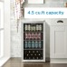 Danby 4.5 cu. ft. Free-Standing Beverage Center in Stainless Steel