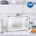 Danby 1.1 cu ft. White Microwave with Convenience Cooking Controls