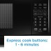 Danby 1.1 cu ft. Black Microwave with Convenience Cooking Controls