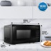 Danby 1.1 cu ft. Black Microwave with Convenience Cooking Controls