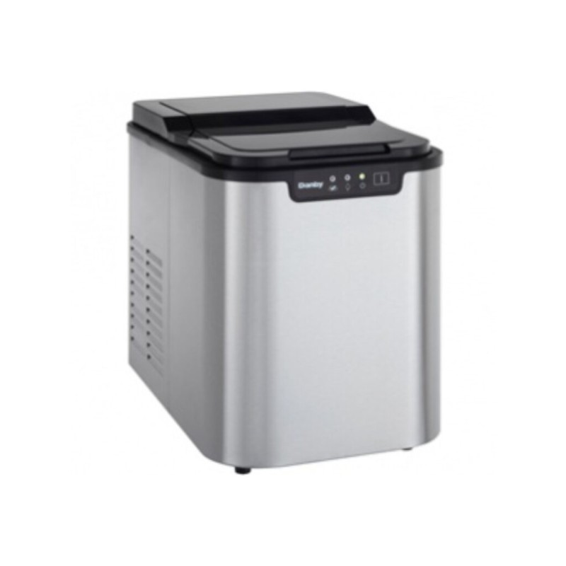 Danby 25 lbs. Countertop Ice Maker in Stainless Steel