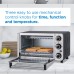 Danby 0.4 cu ft/12L 4 Slice Countertop Toaster Oven in Stainless Steel