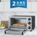 Danby 0.4 cu ft/12L 4 Slice Countertop Toaster Oven in Stainless Steel