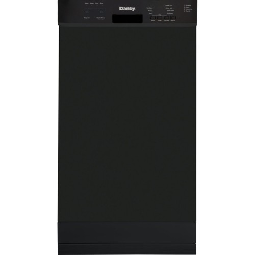 Danby 18 Wide Built-in Dishwasher in Black