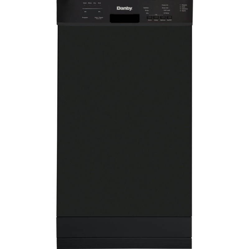 Danby 18 Wide Built-in Dishwasher in Black