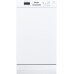 Danby 18 Wide Built-in Dishwasher in White