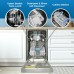 Danby 18 Wide Built-in Dishwasher in Stainless Steel