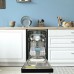 Danby 18 Wide Built-in Dishwasher in Black