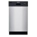 Danby 18 Wide Built-in Dishwasher in Stainless Steel