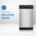 Danby 18 Wide Built-in Dishwasher in Stainless Steel