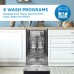 Danby 18 Wide Built-in Dishwasher in Stainless Steel