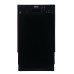 Danby 18 Wide Built-in Dishwasher in Black