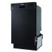 Danby 18 Wide Built-in Dishwasher in Black