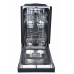 Danby 18 Wide Built-in Dishwasher in Black