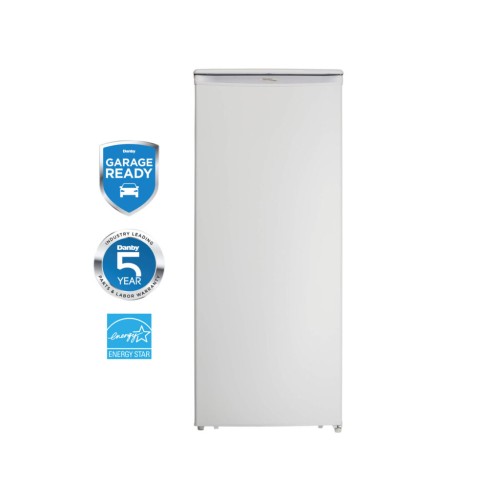 Danby Designer 10.1 cu. Ft. Upright Freezer in White