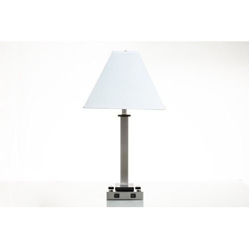 Double Table Lamp with USB Port