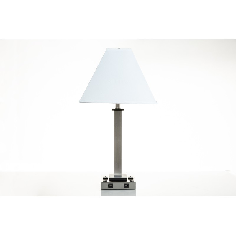 Double Table Lamp with USB Port