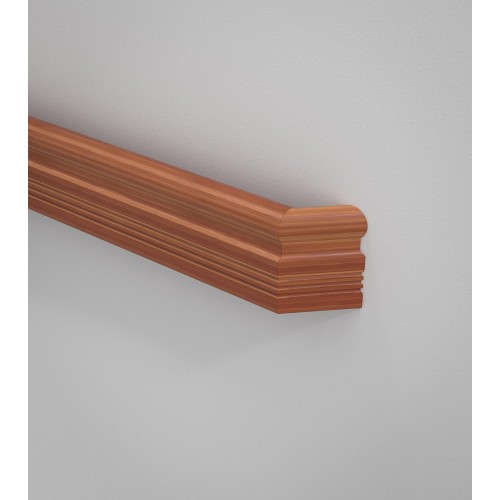 Wood Handrail with Top Grip