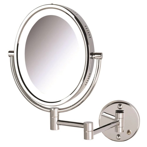 8" 5X-1X Lighted Mirror