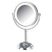 8.5" 8X-1X LED Lighted Mirror HL8808NL