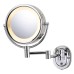 8" 5X-1X Lighted Mirror