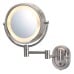 8" 5X-1X Lighted Mirror