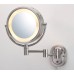 8" 5X-1X Lighted Mirror