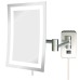 6.5" x 9" 5X LED Lighted Mirror