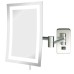 6.5" x 9" 5X LED Lighted Mirror