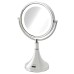 Jerdon 8.5" 8X-1X LED Lighted Mirror with Sensor